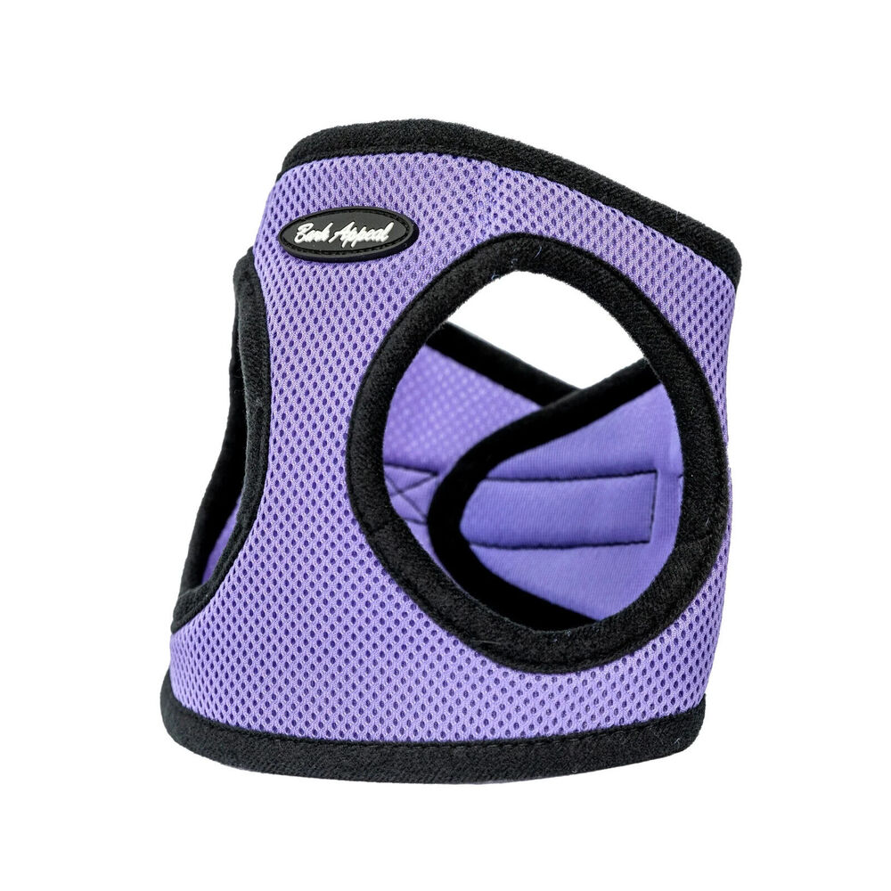 Bark Appeal Solid Mesh EZ Wrap Lovely Lavender Dog Harness - XXS